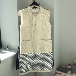 MSGM tweeds sequin dress